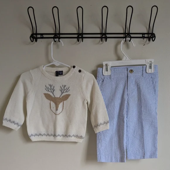 🦌 Janie and Jack outfit! NWOT 🦌 - Picture 1 of 3